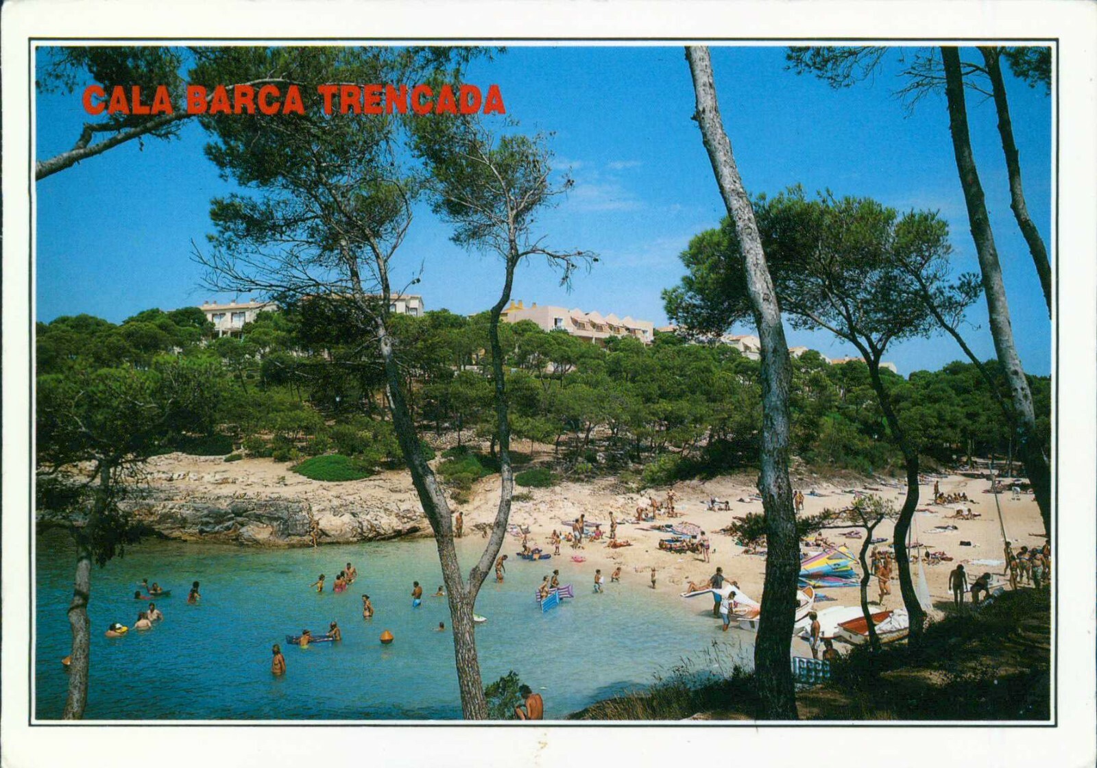 Postal Santanyí - Cala Barca Trencada - Mallorca - España - K4962