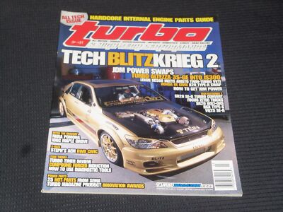 2003 MARCH TURBO & HIGH TECH PERFORMANCE MAGAZINE - TECH BLITZKRIEG 2 - L 21005
