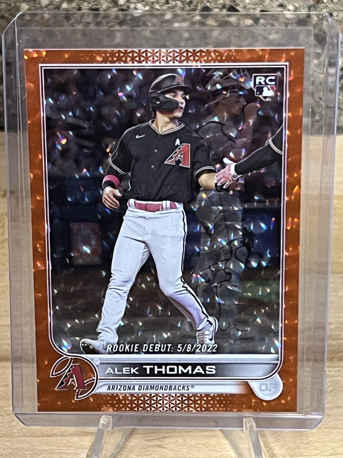 2022 Topps Update Alek Thomas /299 Orange #US282 RC Arizona Diamondbacks
