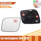 Left Mirror Glass For Ford Explorer 2011-2019 With blind spot Heated function