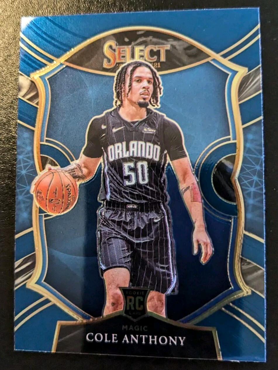 2020-21 Panini Select Basketball Cole Anthony Rookie #75 Orlando Magic