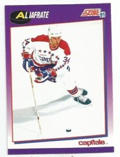 AL IAFRATE 1991-92 SCORE CARD NM-MT+ CONDITION