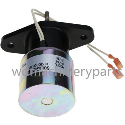 0250-12A3UC11S1 12V Shutoff Solenoid For Woodward Cummins ONAN Generator