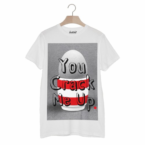 Batch1 Comic Relief Red Nose Day Crack Me Up Funny Unisex Charity T-Shirt - Picture 1 of 2