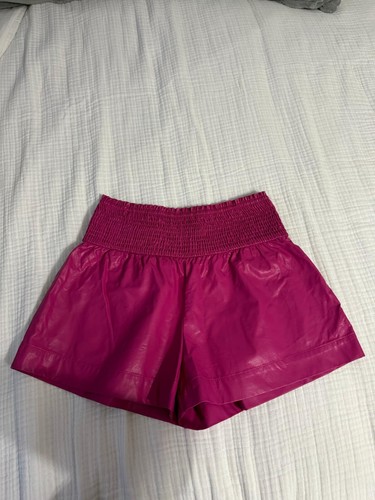 TCEC High Waist Shorts Women's Size Medium Pink - Picture 2 of 3