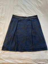 Sommerrock elegant 42 More and More schwarz blau dunkelgrau