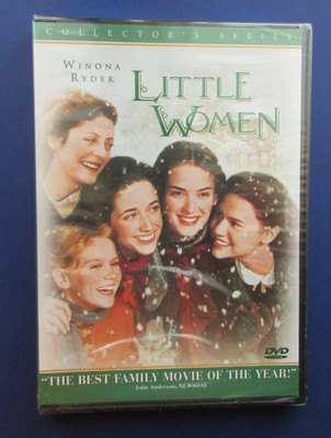 SEALED NEW DVD: LITTLE WOMEN (1994) Winona Ryder Kirsten Dunst Bonus Features PG