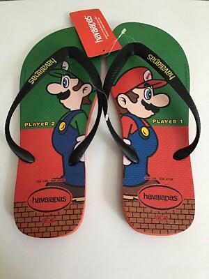 mario flip flops