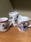 Lot Of 3 80s Vintage Disneyland Cup Mug Carousel Disney Japan + More — photo 1