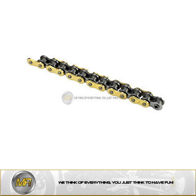 Catena Moto DID Oro 420 Catena Trasmissione Moto DID Racing Oro - Misura 420, 78 Maglie, Colore Oro - Nuova, Giapponese, Per Moto Da Competizione Catena Trasmissione Moto 78 Maglie - Foto 7