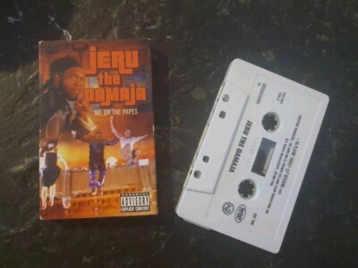 MEGA RAR VINTAGE 90s RAP KASSETTE JERU DAMAJA PLAYIN YO'SELF GURU PREMIER TAPE