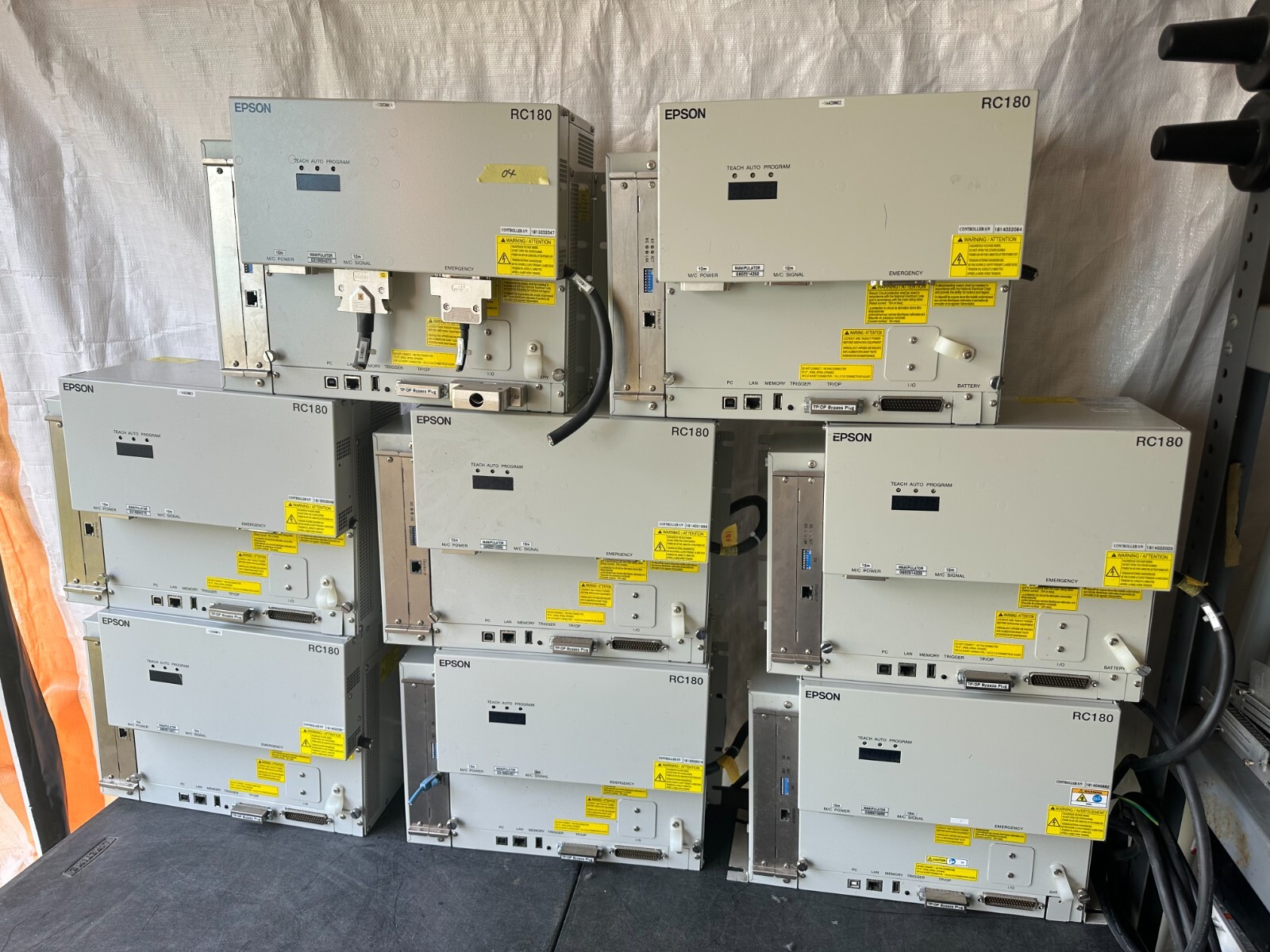 EPSON RC180 ROBOT CONTROLLER ONLY 2 LEFT