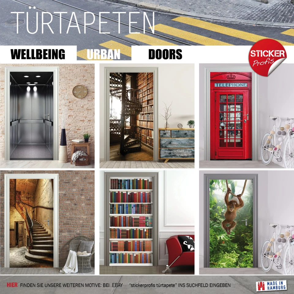 Türtapete selbstklebend TürPoster - BURG TUER - Bild 3 von 4