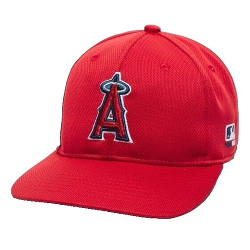 California Angels Hat Mens 7 Blue/Red MLB 50th Anniversary New Era