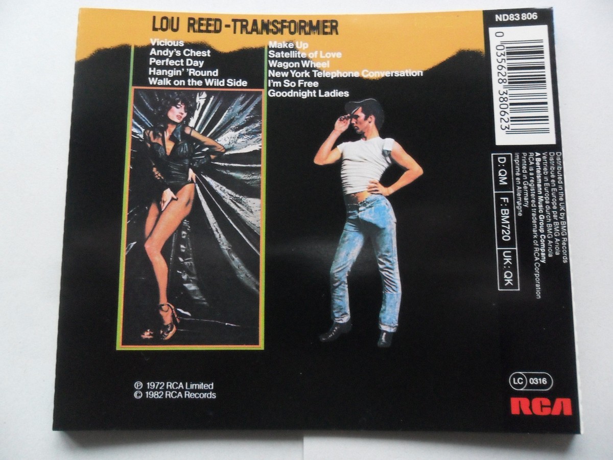 洋楽 Lou Reed Transformer CD Transformer (Alben für die Ewigkeit