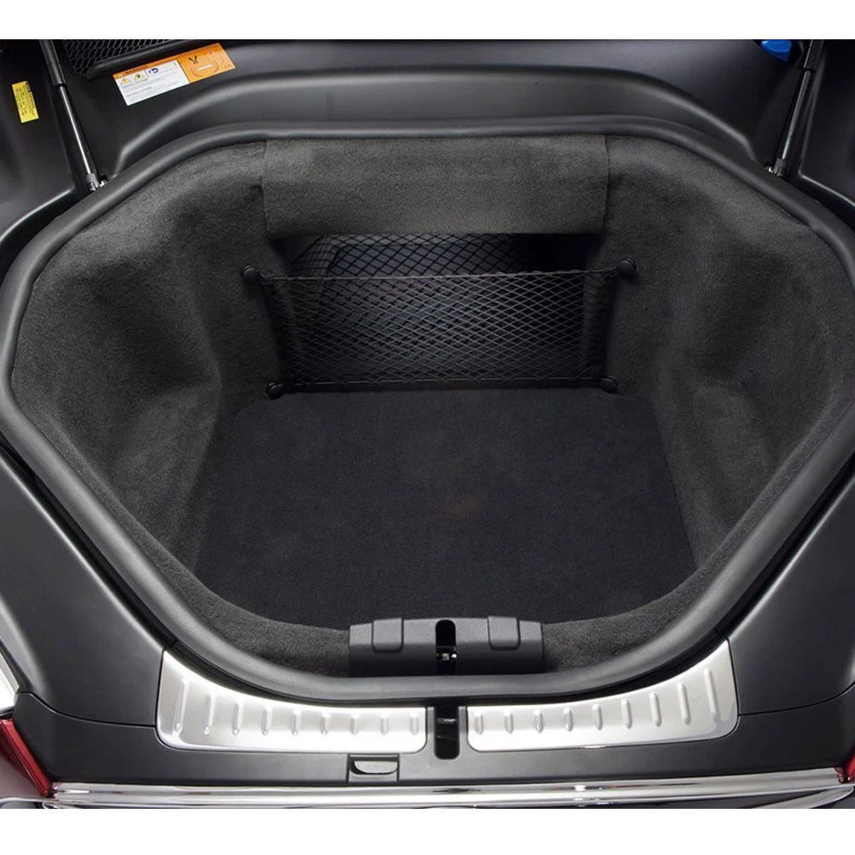 Nylon Rear Luggage Cargo Trunk Storage Organizer Net plus mounting for Universal - Image 4 of 4