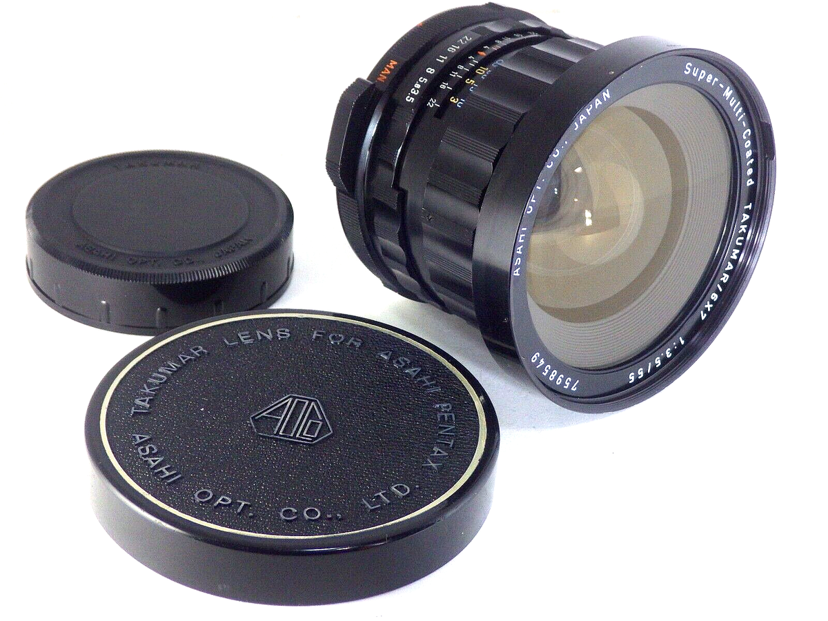 【美品】PENTAX SMC TAKUMAR 6x7 55mm F3.5 #q2 S-M-C Takumar 6x7 / Super Takumar 6x7 55mm F3.5 Reviews - 67