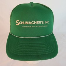 Vintage Snapback Mesh Trucker Hat Cap - Schumacher's Inc Landscape and Nursery