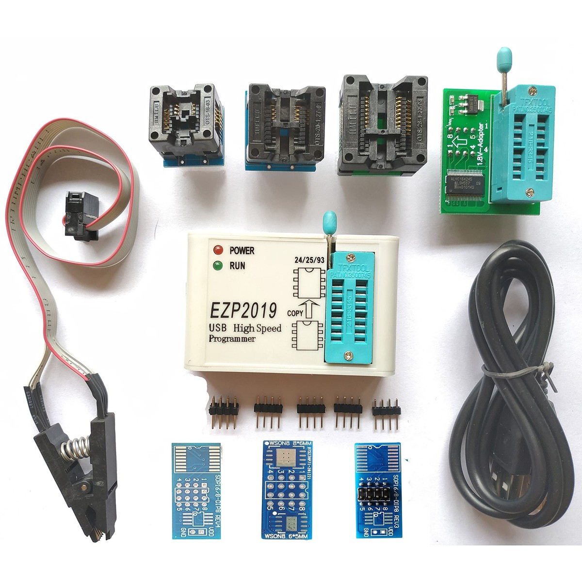 Chine Prix bas EZP2019 Programmeur SPI USB haute vitesse Prise en charge de la puce 5 du BIOS Flash EEPROM - Devis - COMPOSANTS GNS Chine Prix bas EZP2019 Programmeur SPI USB haute vitesse Prise en charge de la puce 5 du BIOS Flash EEPROM - Devis - COMPOSANTS GNS