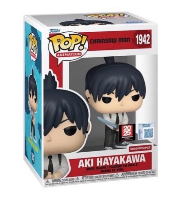 Funko Pop Chainsaw Man Aki With Sword Anime Expo 2025