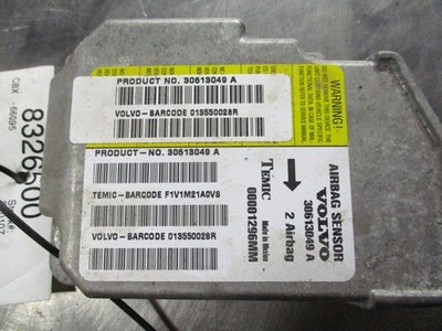 01 02 03 04 2002 Volvo 40 Chassis Brain Box Id#30613049