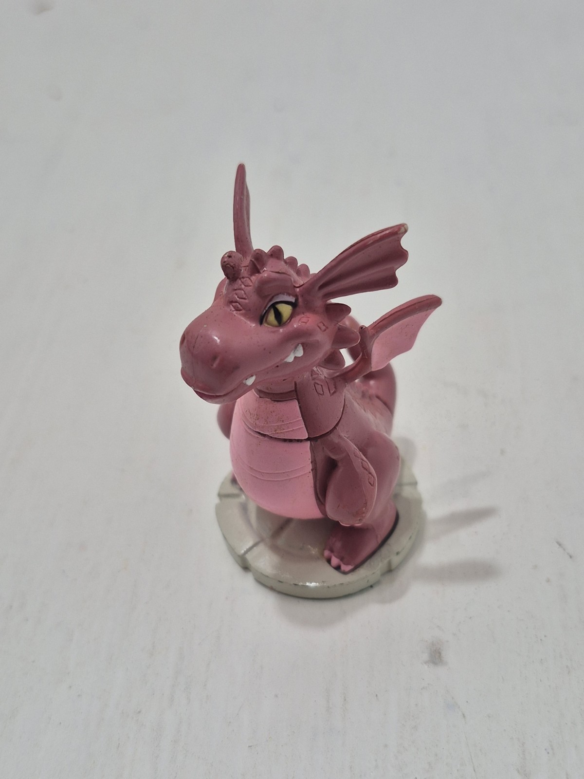 Figura Miniatura PVC Dragón Rosa de Shrek 2006 De Colección MGA DWA Coleccionable