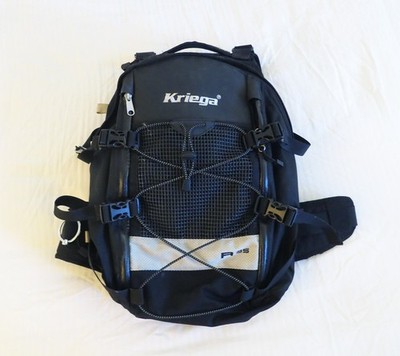 Kriega R35 Motorcycle Backpack with Back protecter - 35 L Capacity