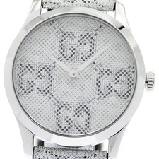 GUCCI G timeless 126.4/YA1264058 hologram white Dial Quartz Men's Watch_970826