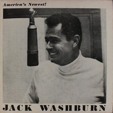 Jack Washburn - America's Newest! - Used Vinyl Record 7 - G8100z
