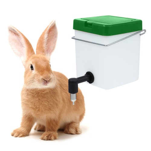 2 Pieces Rabbit Drinker Travel Cage Hanging Water Feeder Animal Bottle Small - Picture 9 of 12