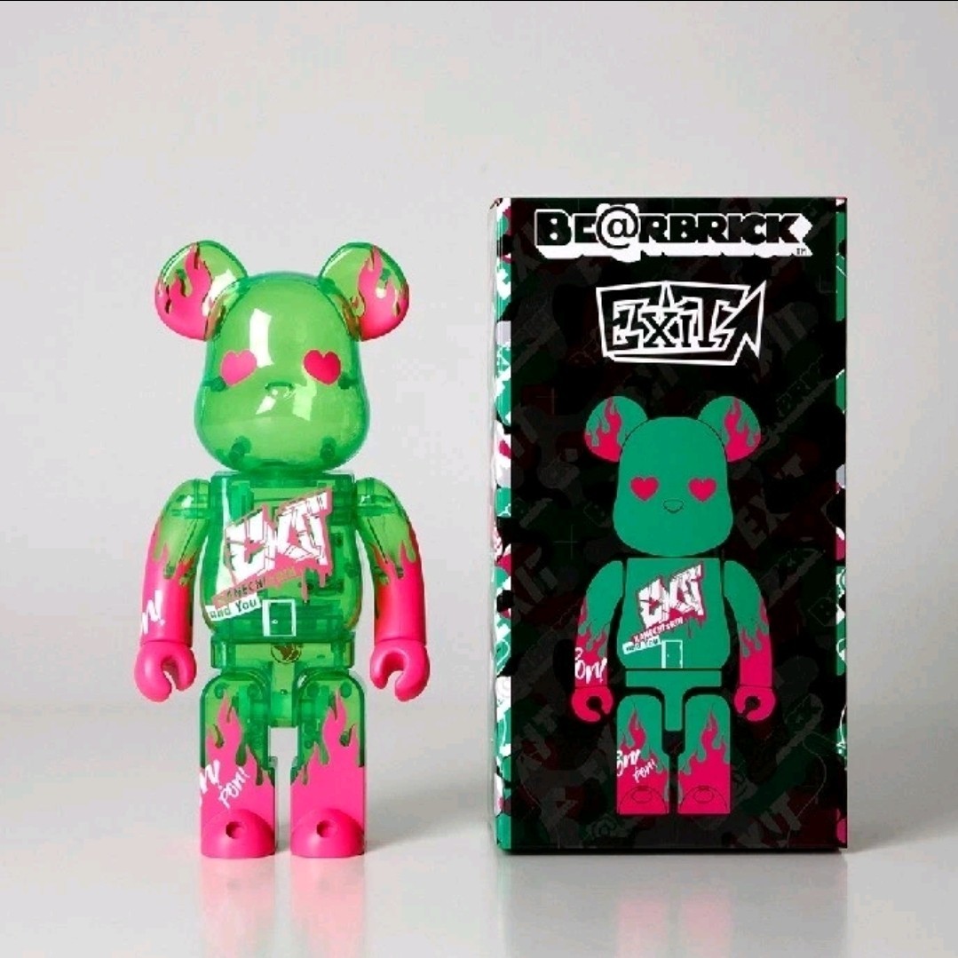 Medicom Toy BE@RBRICK Bearbrick 400% EXIT Authentic Goods | eBay