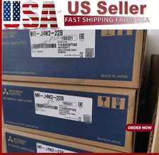 New In Box Mitsubishi MR-J4W2-22B AC Servo Drive  US Free TAX