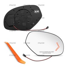 Passenger Side Mirror Glass Wturn Signal For 07-14 Chevy Silverado Tahoe Suburb