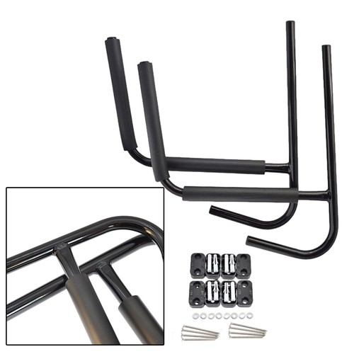 2Pcs Wall Rack Brackets Holder for Kayak Canoe Storage with Mounting Kit - Photo 12/12