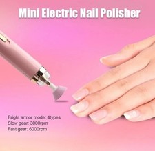 5in1 Electic Nial Polish Dill Machine With Light Portable Mni Elctic Manicure...