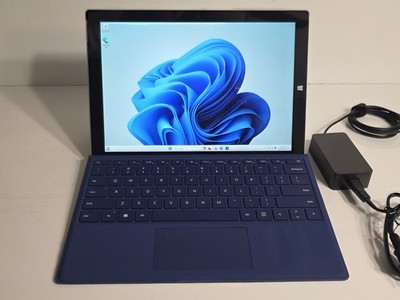 Microsoft Surface Pro 3 256GB i5-4300U 8GB Win 11 Pro w/Keyboard Tested & Works