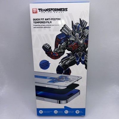 Transformers Anti-Peeping Tempered Glass Screen Protector for iPhone 13/13 Pro