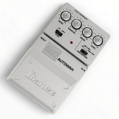 Ibanez AW7 AUTOWAH Pedal w/Distortion TONE-LOK Series Made in Taiwan Tested