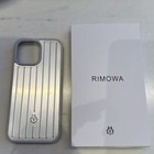 Rimowa iPhone 16 Pro Max Silver Titanium Phone Case