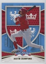 2024 Panini Crusade Blue 192/199 Justin Crawford #146 05k6