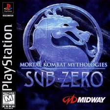 MORTAL KOMBAT MYTHOLOGIES SUB-ZERO(PS1,1999)USED,GOOD CONDITION!SEE SCANS!READ!
