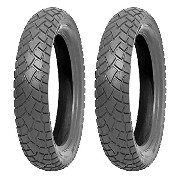 TYRE PAIR DELI TYRE 90/90-21 54R + 120/80-18 62R SB-117