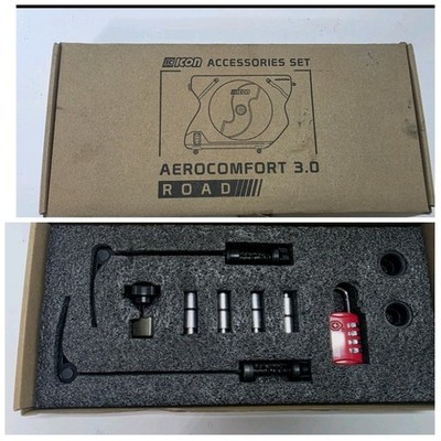 SCicon Aerocomfort 3.0 ROAD Accessories set quick release, lock