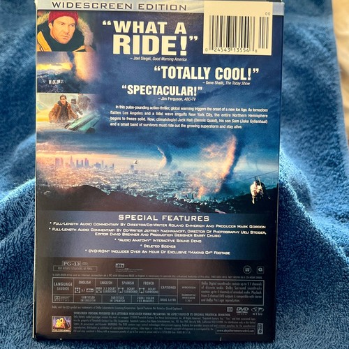 “The Day After Tomorrow” Movie DVD - Picture 2 of 3