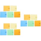 15 Stück CD-DVD-Organizer-Speicher-Bindemittel 12-Kapazität-Fall für Auto nach