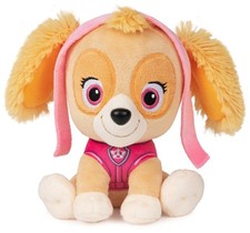 GUND Official PAW Patrol Skye in Signature Aviator Pilot Uniform Plush Toy, S...