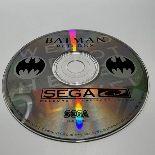 Batman Returns - Sega CD (Disc Only)