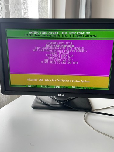 EGA Card ATI GRAPHICS SOLUTION-SR, ISA8, Retro, Tested & Working - Zdjęcie 5 z 5