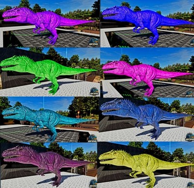  ARK Survival Ascended Giga Solid Colors PVE PS5/XBOX/PC