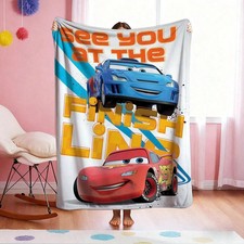 DISNEY Lightning MCQueen Fleece Blanket,Bed,Sofa 3